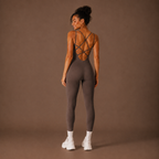Women’s Workout Jumpsuit – Forma Cross-Back
