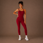 Women’s Workout Jumpsuit – Forma Cross-Back