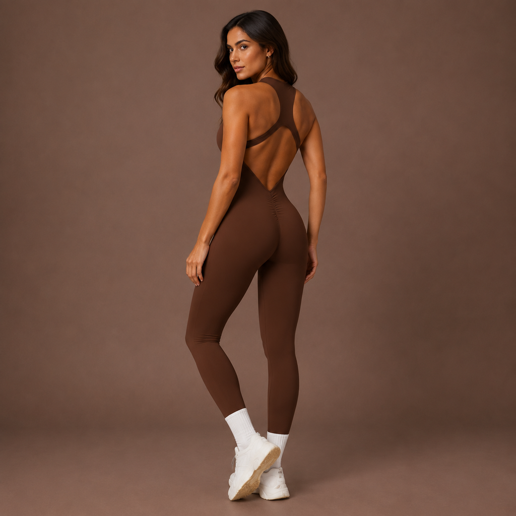 Women’s Full-Length Workout Jumpsuit – Forma Long