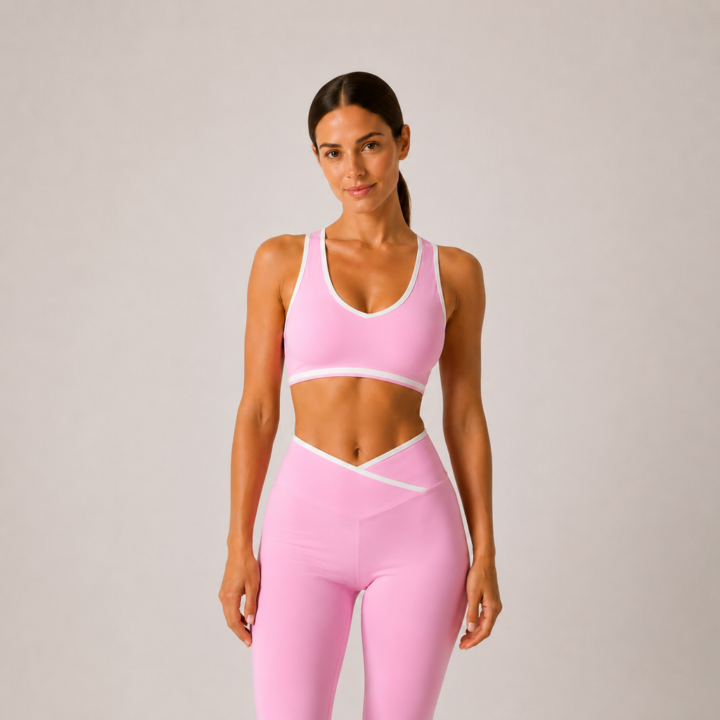 Women’s Top & Flare Pants Set – Outline Signature