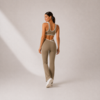 Women’s Top & Flare Pants Set – Outline Signature