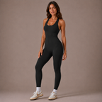 Women’s Sculpting Workout Jumpsuit – Contour Lift