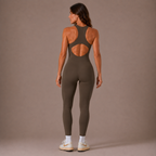 Women’s Sculpting Workout Jumpsuit – Contour Lift