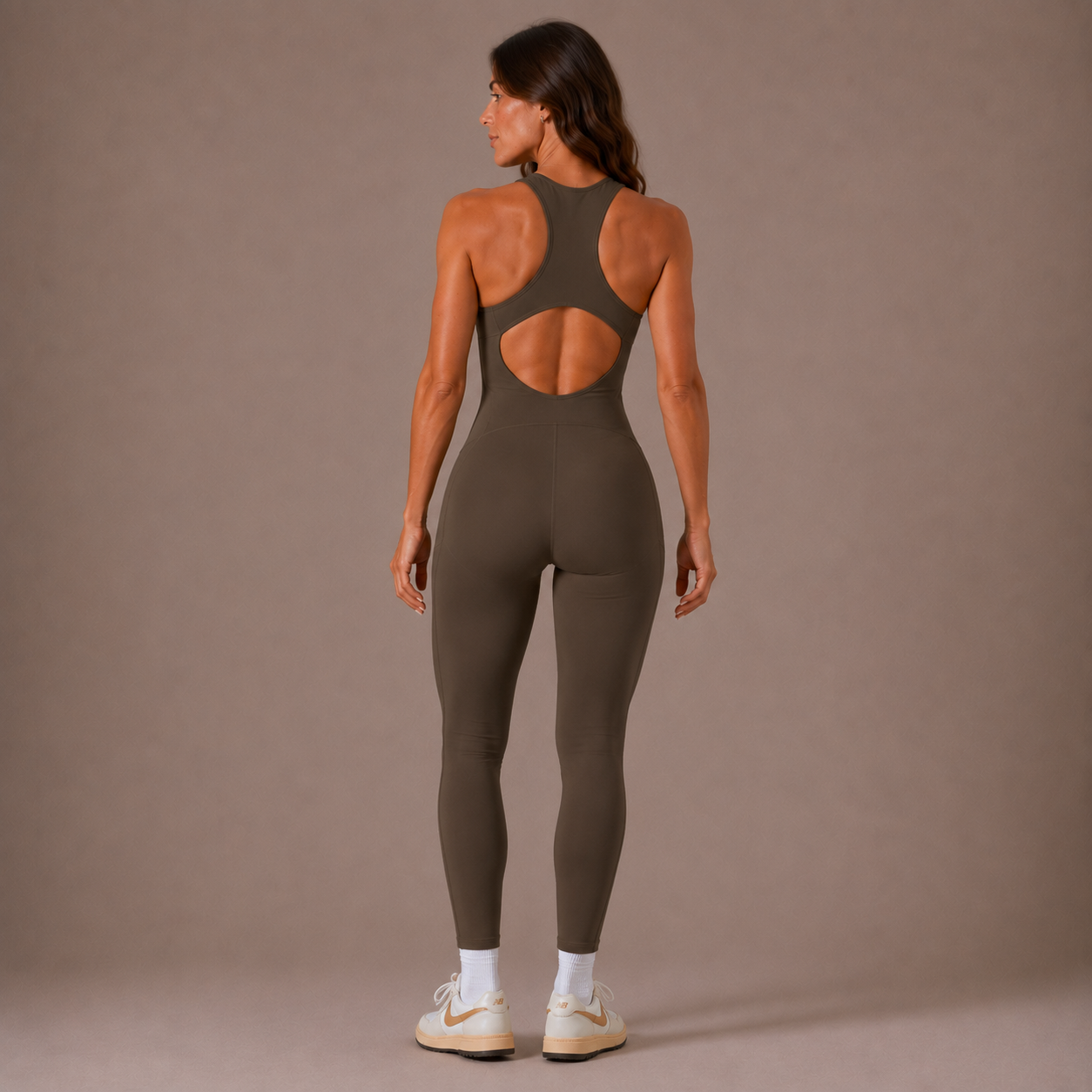 Women’s Sculpting Workout Jumpsuit – Contour Lift