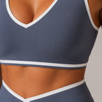 Women’s Top & Shorts Workout Set – Outline Active