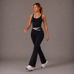 Women’s Top & Flare Pants Set – Outline Flow