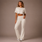 Women’s Boxy Top & Flare Pants Set – Boxy Flare