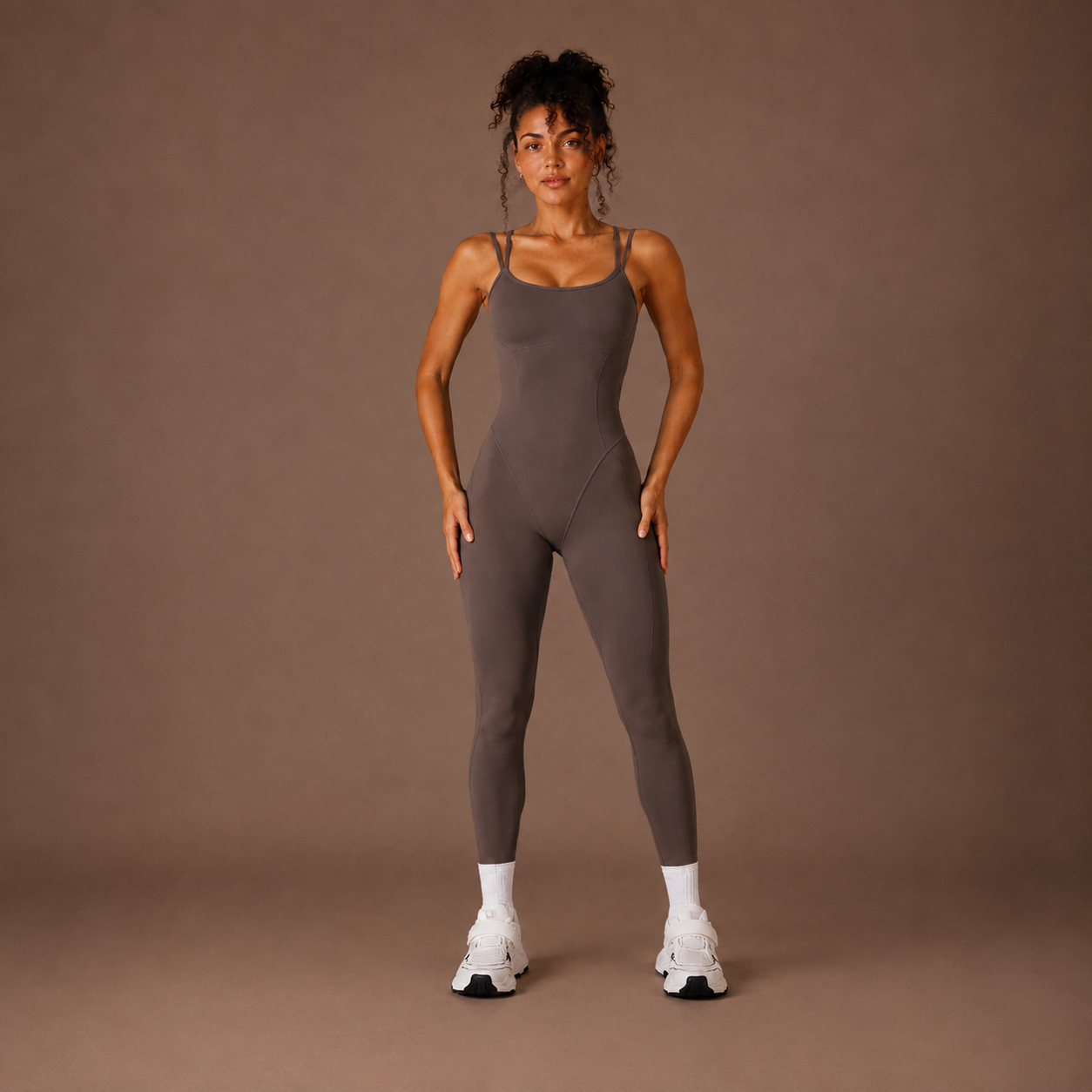 Women’s Workout Jumpsuit – Forma Cross-Back