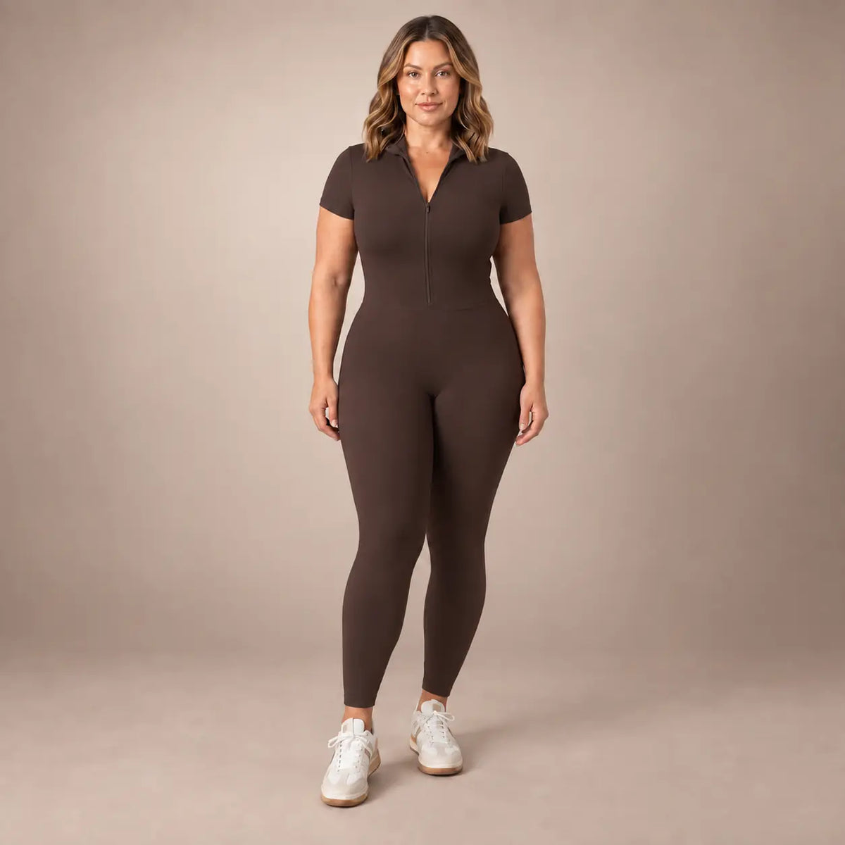 Sculpt 3D™ — Women’s Short-Sleeve Jumpsuit