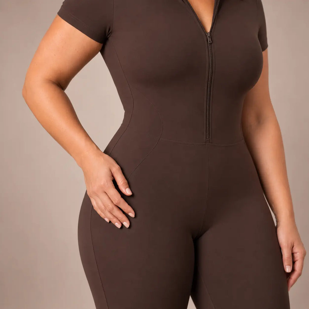 Sculpt 3D™ — Women’s Short-Sleeve Jumpsuit